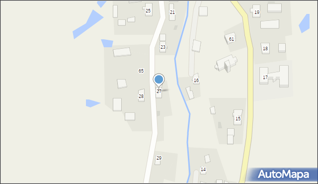 Nowica, Nowica, 27, mapa Nowica