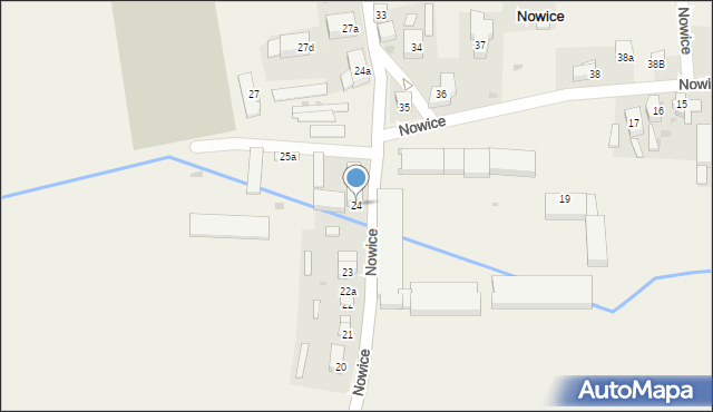 Nowice, Nowice, 24, mapa Nowice