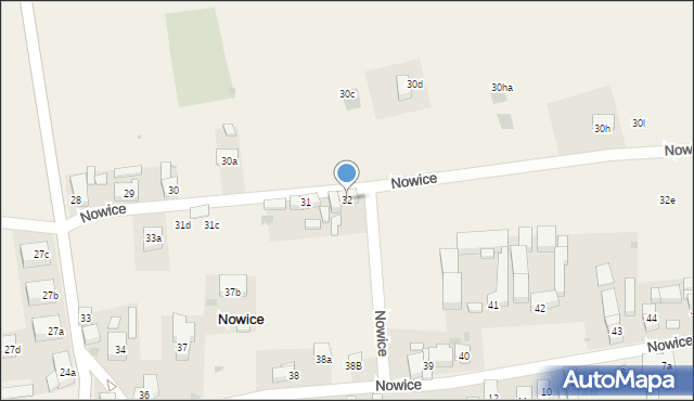 Nowice, Nowice, 32, mapa Nowice