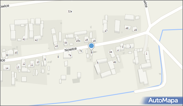 Nowice, Nowice, 6, mapa Nowice