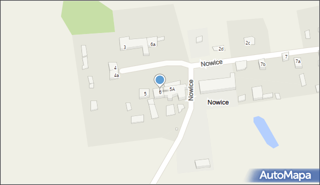 Nowice, Nowice, 6, mapa Nowice