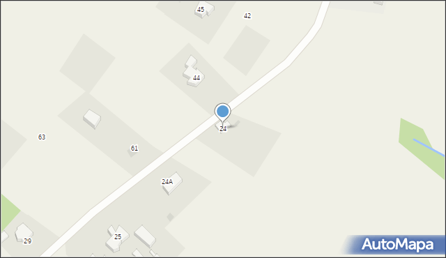 Nowiec, Nowiec, 24, mapa Nowiec