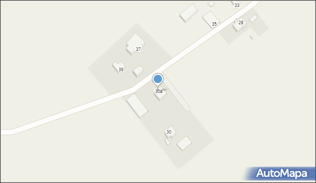 Nowiec, Nowiec, 30a, mapa Nowiec