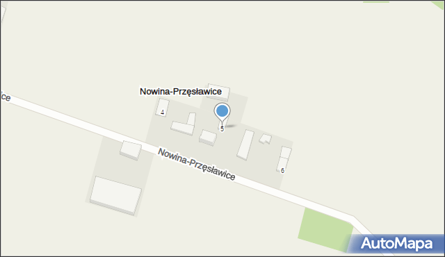 Nowina-Przęsławice, Nowina-Przęsławice, 5, mapa Nowina-Przęsławice