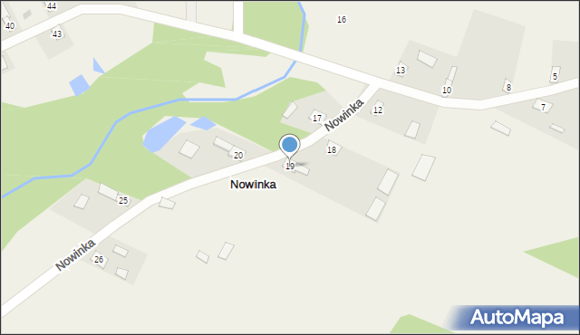 Nowinka, Nowinka, 19, mapa Nowinka