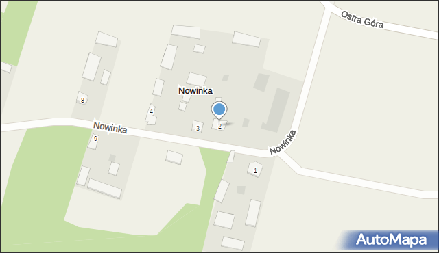 Nowinka, Nowinka, 2, mapa Nowinka