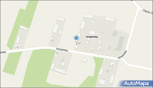 Nowinka, Nowinka, 4, mapa Nowinka