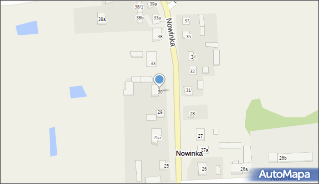 Nowinka, Nowinka, 30, mapa Nowinka