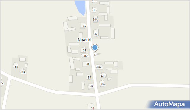 Nowinki, Nowinki, 37, mapa Nowinki