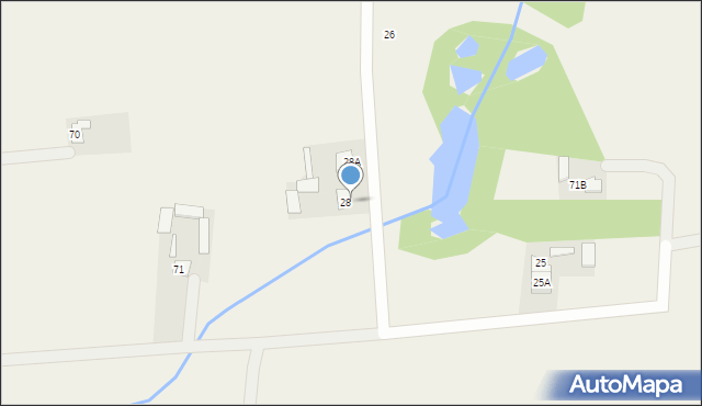 Nowinki, Nowinki, 71A, mapa Nowinki