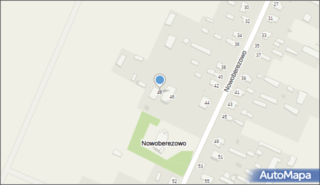 Nowoberezowo, Nowoberezowo, 48, mapa Nowoberezowo