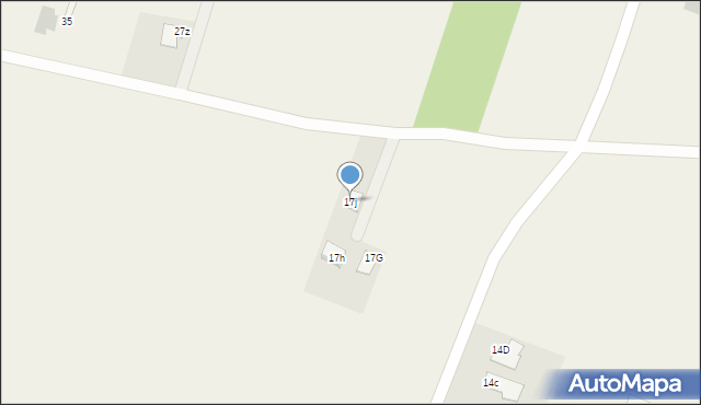 Nowodwór, Nowodwór, 17j, mapa Nowodwór