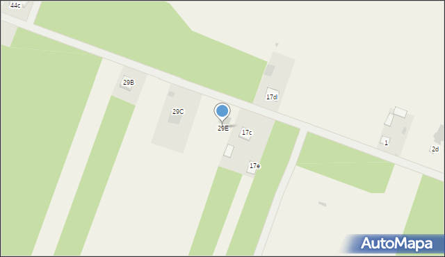 Nowodwór-Piaski, Nowodwór-Piaski, 29E, mapa Nowodwór-Piaski