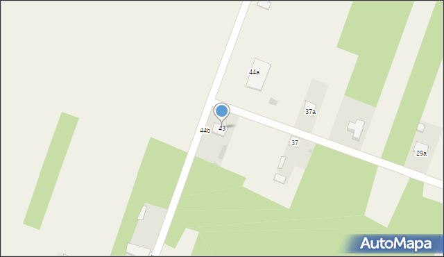 Nowodwór-Piaski, Nowodwór-Piaski, 43, mapa Nowodwór-Piaski