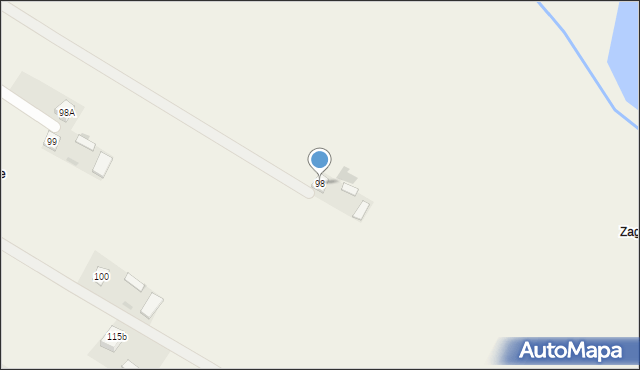 Nowodwór-Piaski, Nowodwór-Piaski, 98, mapa Nowodwór-Piaski