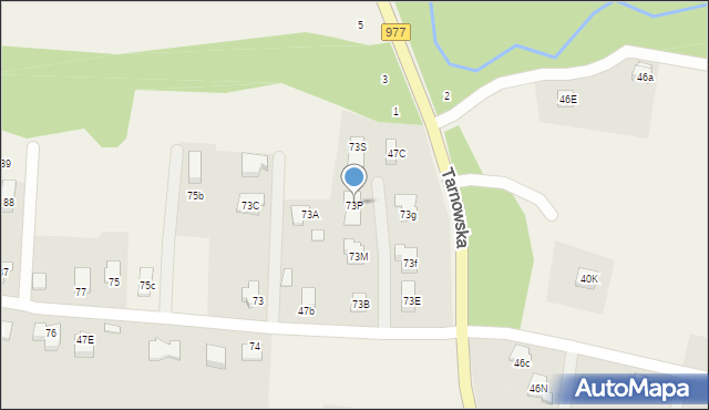 Nowodworze, Nowodworze, 73P, mapa Nowodworze