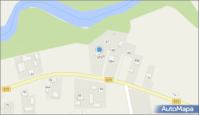 Nowogród, Nowogród, 67A, mapa Nowogród