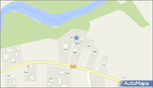 Nowogród, Nowogród, 68, mapa Nowogród