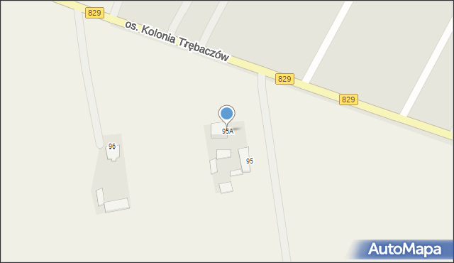 Nowogród, Nowogród, 95A, mapa Nowogród