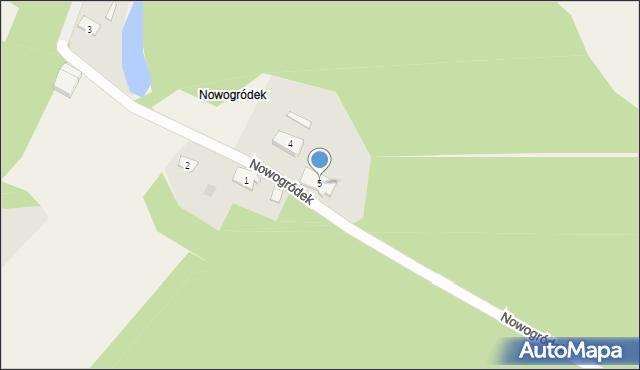 Nowogródek, Nowogródek, 5, mapa Nowogródek