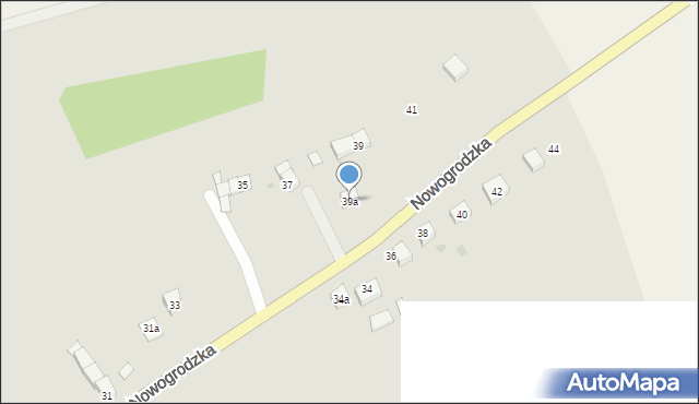 Nowogrodziec, Nowogrodzka, 39a, mapa Nowogrodziec