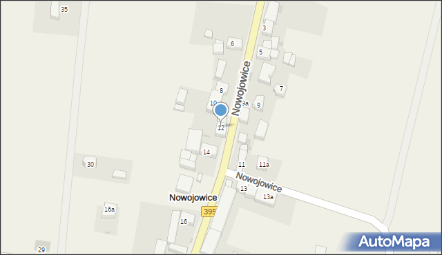 Nowojowice, Nowojowice, 12, mapa Nowojowice