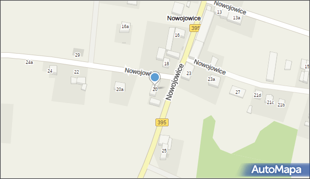 Nowojowice, Nowojowice, 20, mapa Nowojowice