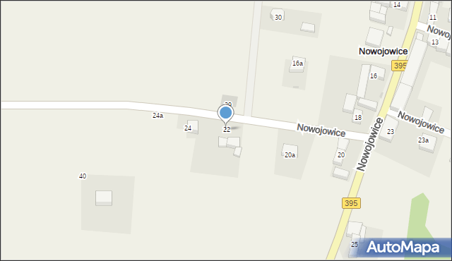 Nowojowice, Nowojowice, 22, mapa Nowojowice