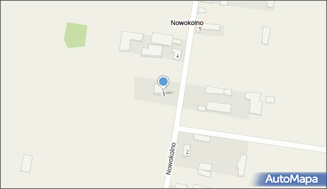 Nowokolno, Nowokolno, 3, mapa Nowokolno