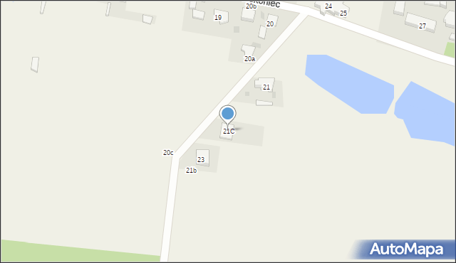 Nowołoskoniec, Nowołoskoniec, 21C, mapa Nowołoskoniec