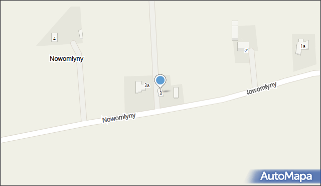 Nowomłyny, Nowomłyny, 3, mapa Nowomłyny