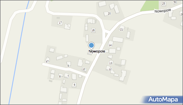 Nowopole, Nowopole, 11, mapa Nowopole