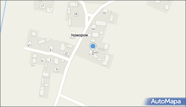 Nowopole, Nowopole, 12, mapa Nowopole