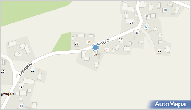 Nowopole, Nowopole, 26, mapa Nowopole