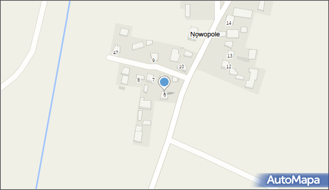 Nowopole, Nowopole, 6, mapa Nowopole