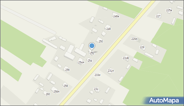 Nowosielec, Nowosielec, 252, mapa Nowosielec