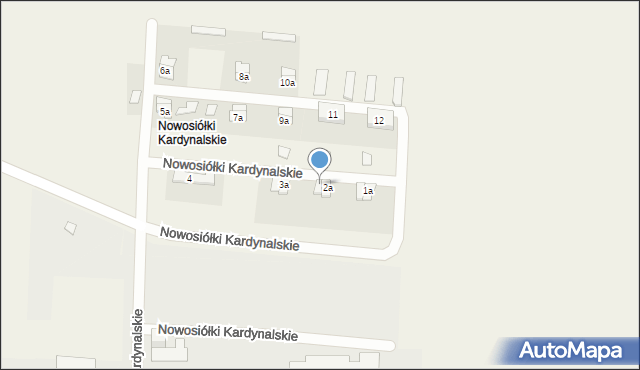 Nowosiółki Kardynalskie, Nowosiółki Kardynalskie, 2b, mapa Nowosiółki Kardynalskie