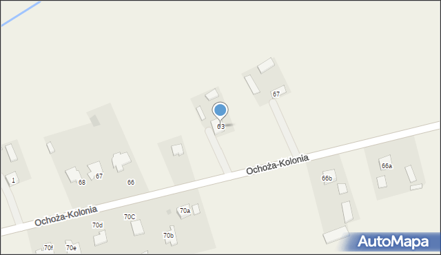 Nowosiółki-Kolonia, Nowosiółki-Kolonia, 63, mapa Nowosiółki-Kolonia
