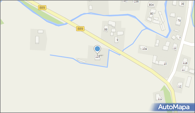 Nowotaniec, Nowotaniec, 115, mapa Nowotaniec