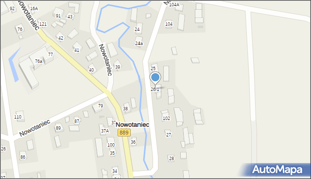 Nowotaniec, Nowotaniec, 26/1, mapa Nowotaniec