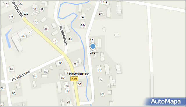 Nowotaniec, Nowotaniec, 26/2, mapa Nowotaniec