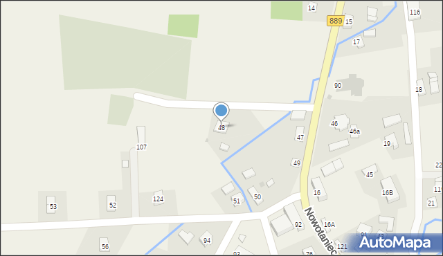 Nowotaniec, Nowotaniec, 48, mapa Nowotaniec