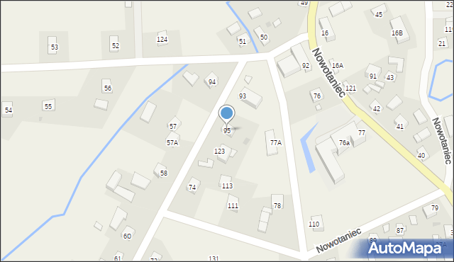 Nowotaniec, Nowotaniec, 95, mapa Nowotaniec