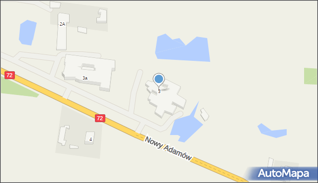 Nowy Adamów, Nowy Adamów, 3, mapa Nowy Adamów