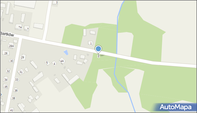 Nowy Bartków, Nowy Bartków, 2, mapa Nowy Bartków