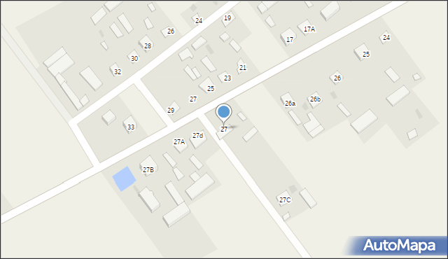 Nowy Bartków, Nowy Bartków, 27, mapa Nowy Bartków