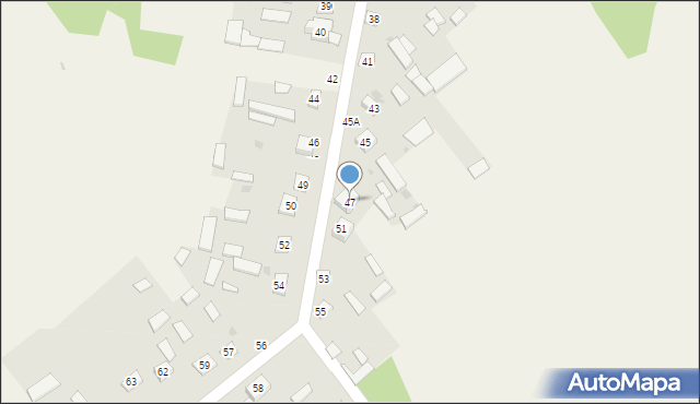 Nowy Bartków, Nowy Bartków, 47, mapa Nowy Bartków