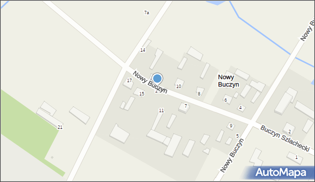 Nowy Buczyn, Nowy Buczyn, 13, mapa Nowy Buczyn