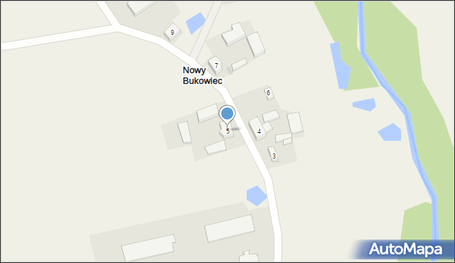 Nowy Bukowiec, Nowy Bukowiec, 5, mapa Nowy Bukowiec