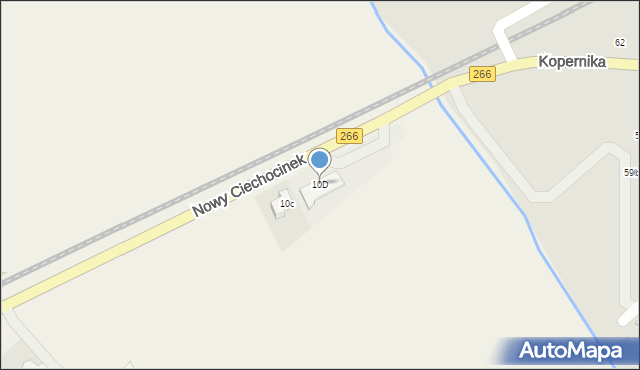 Nowy Ciechocinek, Nowy Ciechocinek, 10D, mapa Nowy Ciechocinek